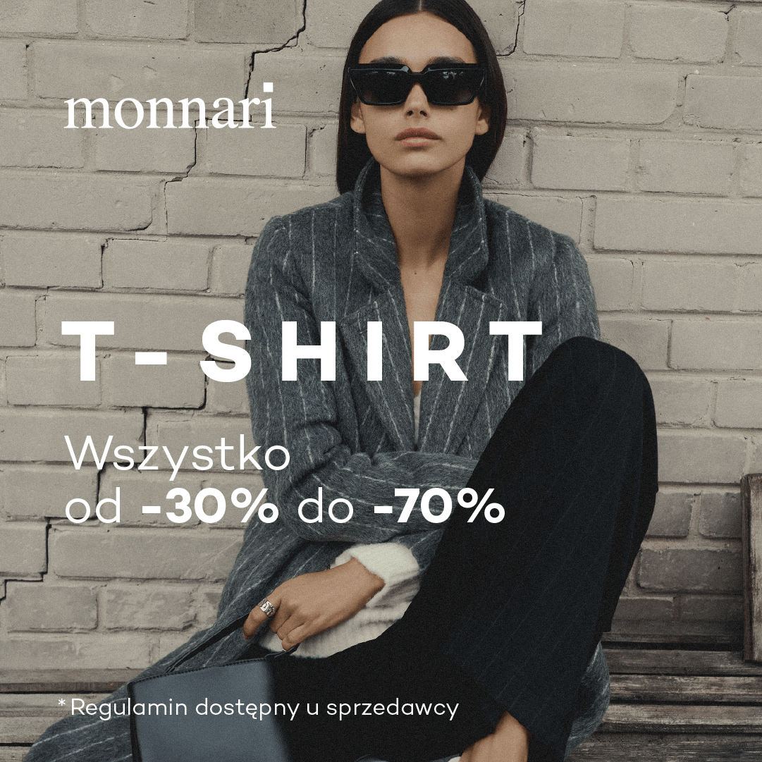 T-shirty od -30% do -70%