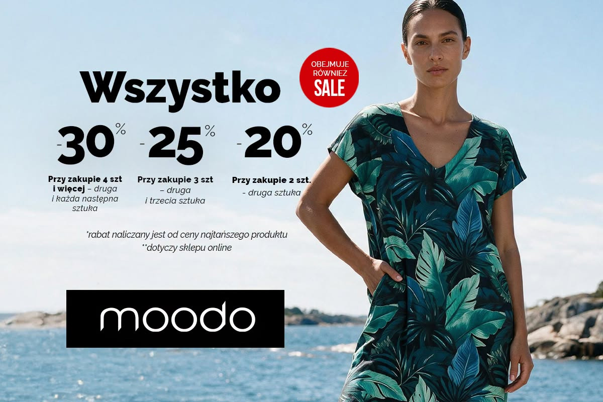 Zdecyduj o wysokości rabatu na swoje zakupy – sale moodo